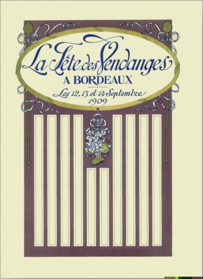 La Fête des Vendanges en 1909 à Bordeaux