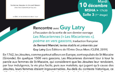“Les Macariennes”, présentation par Guy Latry